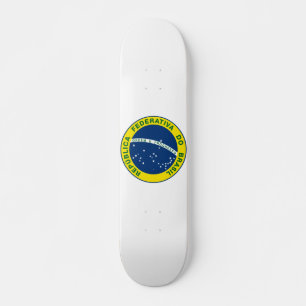 Skateboard Sceau national du Brésil