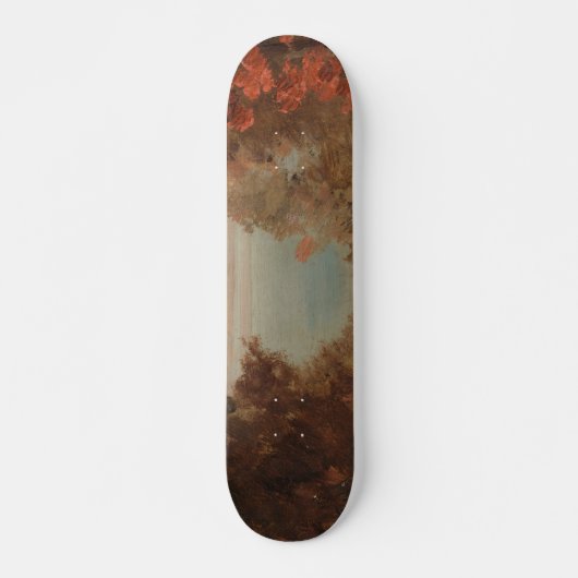 Skateboard Scène forestière En automne Hudson ou Maine 1860 A (Devant)
