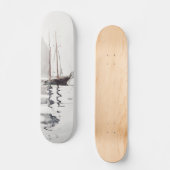 Skateboard Schooner à deux mâts avec Dory par Winslow Homer (Recto)