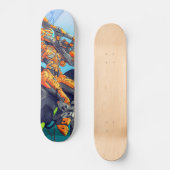 Skateboard Sci-Fi Cyber Biker Trooper (Recto)
