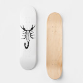 Skateboard Scorpio noir Scorpion étoile (Recto)