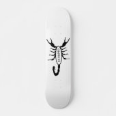 Skateboard Scorpio noir Scorpion étoile (Devant)