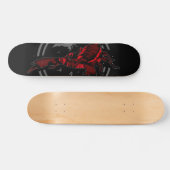 Skateboard Scorpion rouge (Horz)
