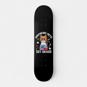 Skateboard Se mesurer en 1ère année drôle Retour à l'école Ch