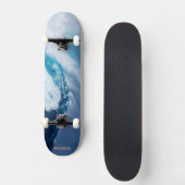 Skateboard Sea Wave Blue Skate Board RV (Recto)