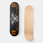 Skateboard Secourir un bénévole (Recto)