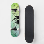 Skateboard Section Trumpet Musique verte (Recto)