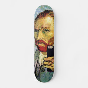 Skateboard Selfie Portrait Autonome De Van Gogh