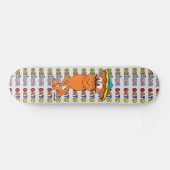 Skateboard Señor Gato avec Fiesta Casquette dessin animé Must (Horz)