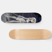 Skateboard Senshi argenté (Horz)