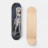 Skateboard Senshi argenté (Recto)