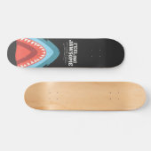 Skateboard Sentiment Jawsome Requin Drôle Été Puns Plage (Horz)