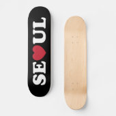 Skateboard Séoul Love Heart (Recto)