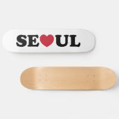 Skateboard Séoul Love Heart (Horz)