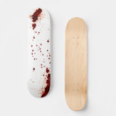 Skateboard Séparateur de sang sur le mur (Recto)