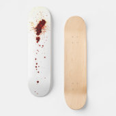 Skateboard Séparateur de sang sur le mur (Recto)
