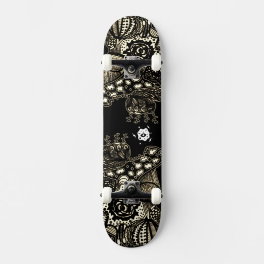 Skateboard Sepia Black (Recto)