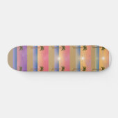 Skateboard Séquence de coucher de soleil sur la plage : Skate (Horz)