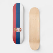 Skateboard Serbia Flag (Recto)