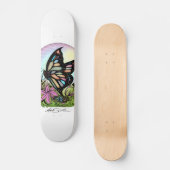 Skateboard Sérénité des papillons (Recto)