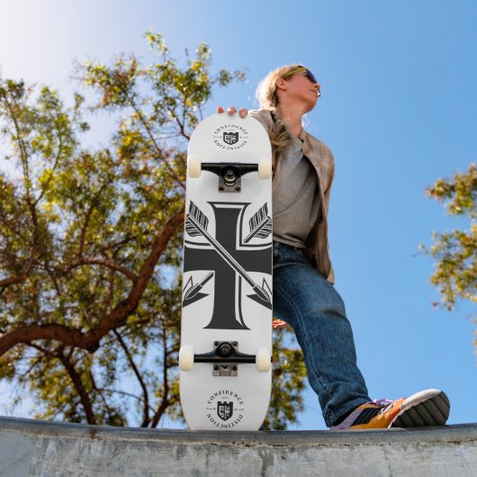 Skateboard Série Chevalier Vintage GEUEE (Extérieur 1)