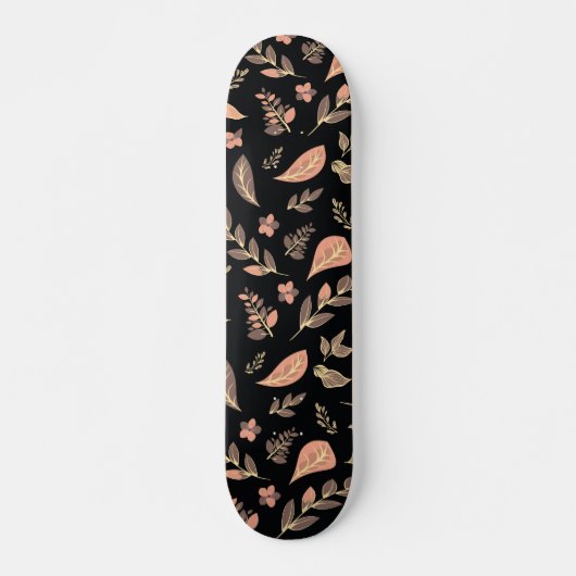 Skateboard Série de conception de fleurs (Devant)