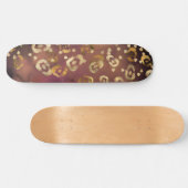 Skateboard Série de design peinture léopard 7  (Horz)