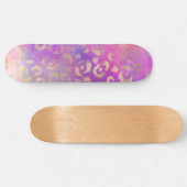 Skateboard Série de peinture léopard Design 11 (Horz)