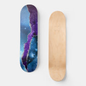 Skateboard Série Galaxie Agate Design 16 (Recto)