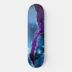 Skateboard Série Galaxie Agate Design 16