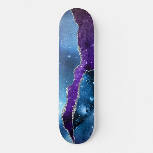 Skateboard Série Galaxie Agate Design 16 (Recto)