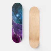 Skateboard Série Galaxie Agate Design 23 (Recto)