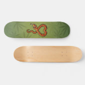 Skateboard Serpent de dessin animé (Horz)