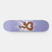 Skateboard Serpent de dessin animé (Horz)
