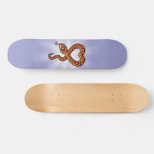 Skateboard Serpent de dessin animé (Horz)