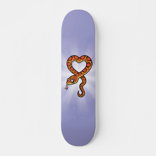 Skateboard Serpent de dessin animé (Devant)