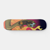 Skateboard Serpent et flammes (Horz)