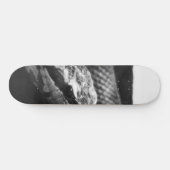Skateboard Serpent noir et blanc (Horz)