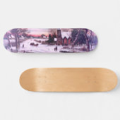 Skateboard Services religieux le matin de la veille de Noël (Horz)