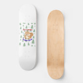Skateboard Serviette de plage (Recto)