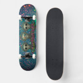 Skateboard Serviette de plage équipage squelette (Recto)