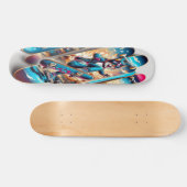 Skateboard Session de patinage du coucher du soleil (Horz)