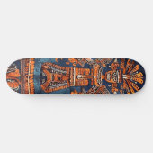 Skateboard Set Azteken Style mexico Mittelamer. (Horz)