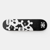 SKATEBOARD SEVEN SKULL BY MASANSER PIXELAT (Horz)
