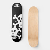 SKATEBOARD SEVEN SKULL BY MASANSER PIXELAT (Recto)
