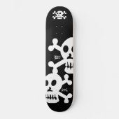 SKATEBOARD SEVEN SKULL BY MASANSER PIXELAT (Recto)