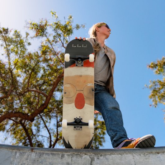 Skateboard Shabby Père Noël (Extérieur 1)