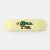 Skateboard Shamrock et Roll St. Patrick's Day (Horz)