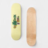 Skateboard Shamrock et Roll St. Patrick's Day (Recto)