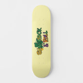 Skateboard Shamrock et Roll St. Patrick's Day (Recto)